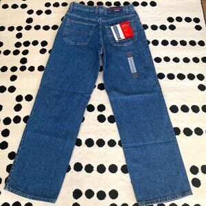 Vintage 90s Y2K Tommy Jeans Urban Wide Leg Dark Denim Full Fit Button Fly New